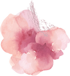 Marta Heredia - Tratamientos Naturales - SOP. Dibujo de acuarela de color rosa